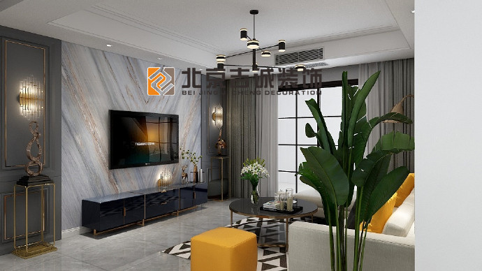 [裝修案例]118平米現(xiàn)代簡約風(fēng)格裝修效果圖 都市的現(xiàn)代時(shí)尚