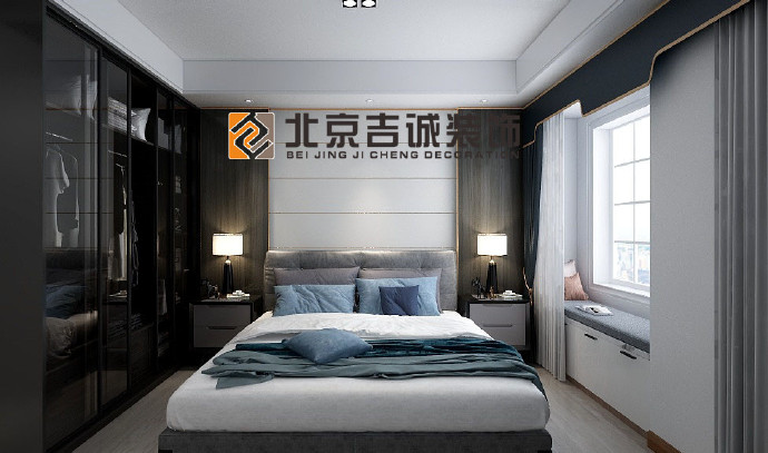 [裝修案例]118平米現(xiàn)代簡約風(fēng)格裝修效果圖 都市的現(xiàn)代時(shí)尚