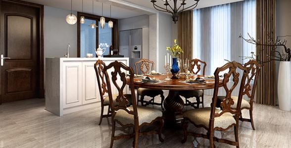 新房裝修餐廳餐桌尺寸的選擇 新房裝修餐廳餐桌尺寸的選擇
